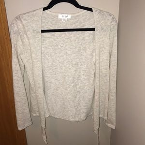 adorable tie cardigan/cover up